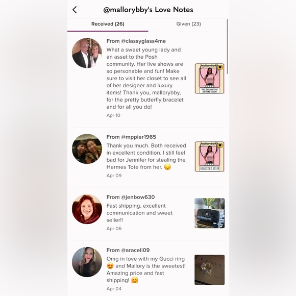 💖 MALLORY’S LIVE SHOW 💖 - Picture 4 of 6